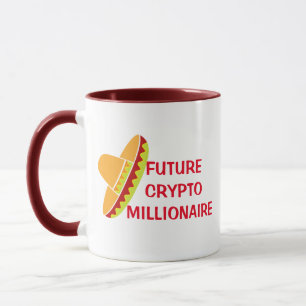 Caneca Futuro Crypto Currency Doutor Pun Engraçado Café