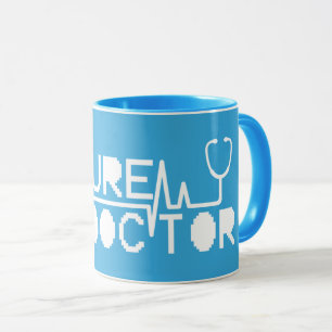 Caneca Futuro médico medicina Estetoscópio