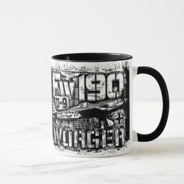 Caneca Fw 190 D- 9 Mug (Direita)
