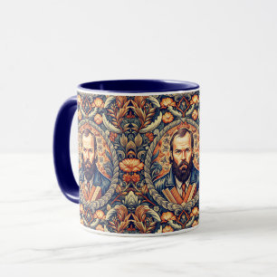 Caneca Fyodor Dostoyevsky - Literatura Russa