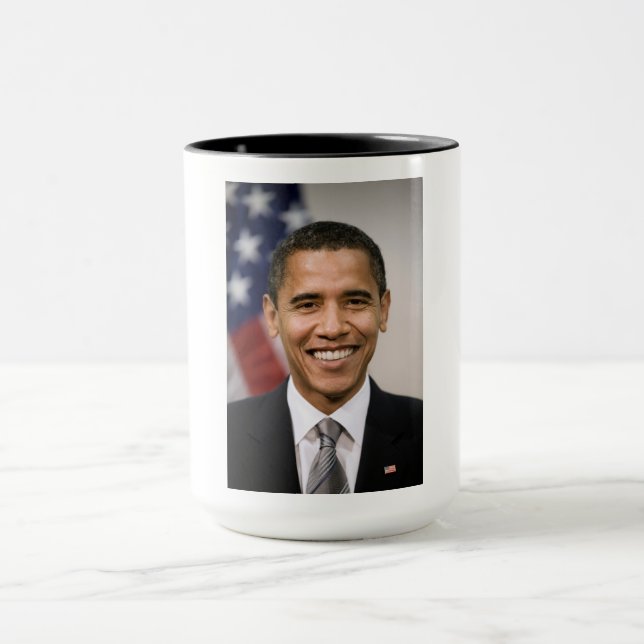 Caneca Gabinete do Presidente Eleitor Barack Obama (Centro)