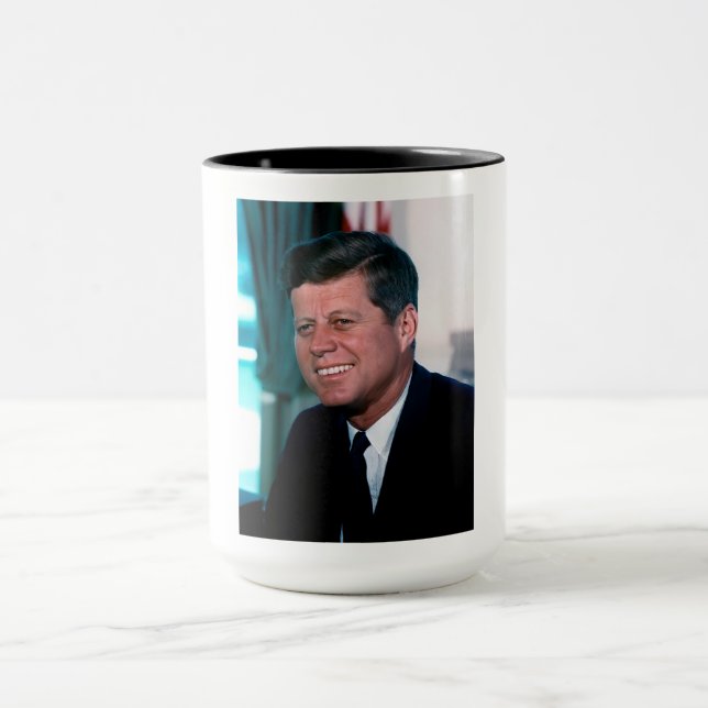 Caneca Gabinete Oval do Presidente John F. Kennedy (Centro)