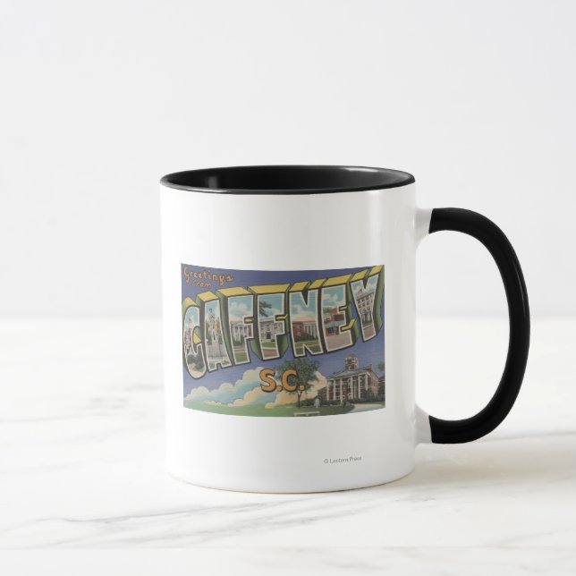 Caneca Gaffney, Carolina do Sul - Cenas Largas (Direita)