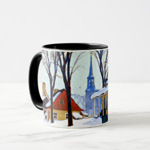 Caneca Gagnon - Manhã de Inverno, Baie-Saint Paul