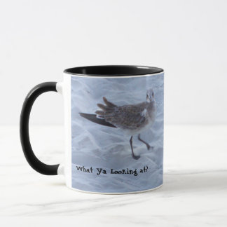 Caneca Gaivota na praia Mug