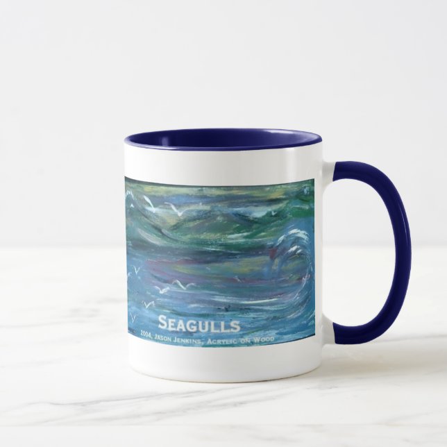 Caneca gaivotas (Direita)