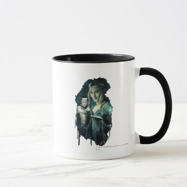 Caneca Galadriel, ELROND™ e Gráfico Gandalf (Direita)