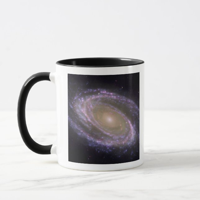 Caneca Galáxia espiral Messier 81 (Esquerda)