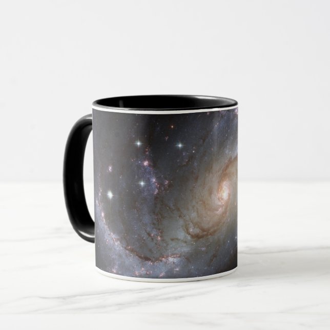 Caneca Galáxia Preta (Frente Esquerda)
