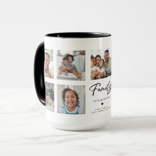 Caneca Galeria de Fotos 9 Personalizada Família Multi Fot