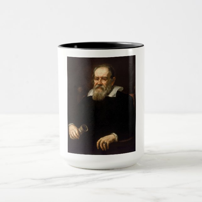 Caneca Galileu Galilei: Pai da Ciência e Astronomia (Centro)