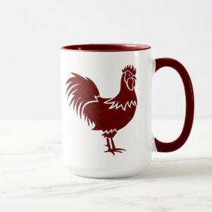 Caneca Galo Caipira Fresco e Rústico