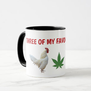 CANECA GALO ENGRAÇADO