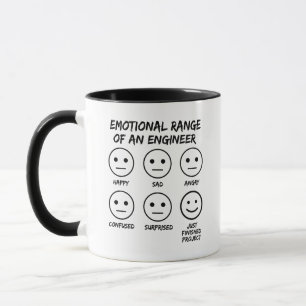 Caneca Gama Emocional Engraçada De Rostos De Ventilador D