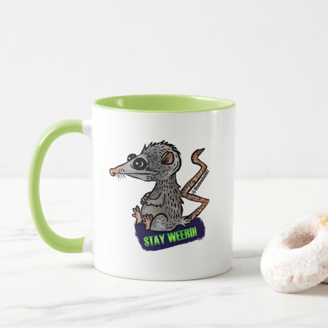 Caneca gambá bobo (Com Donut)