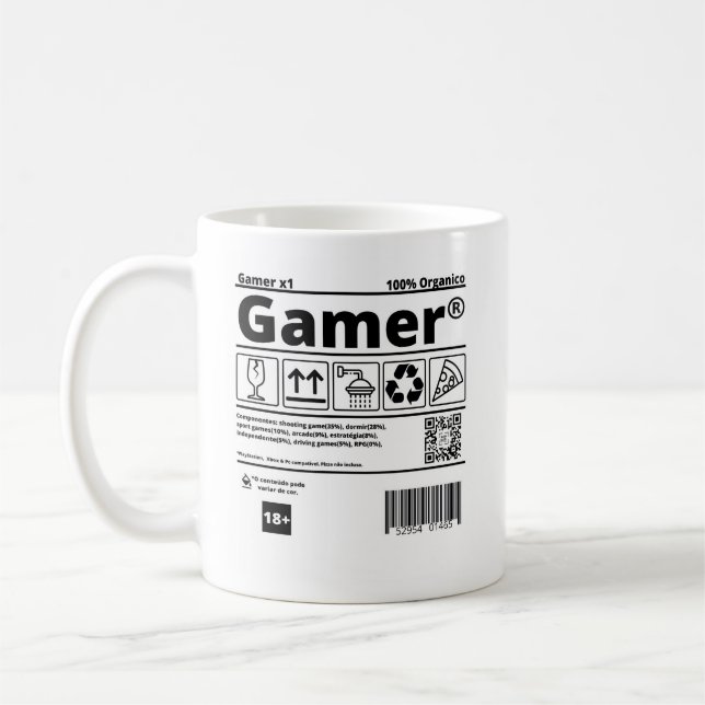 Caneca Gamer (Esquerda)