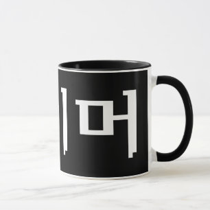 Caneca Gamer coreano 게이머