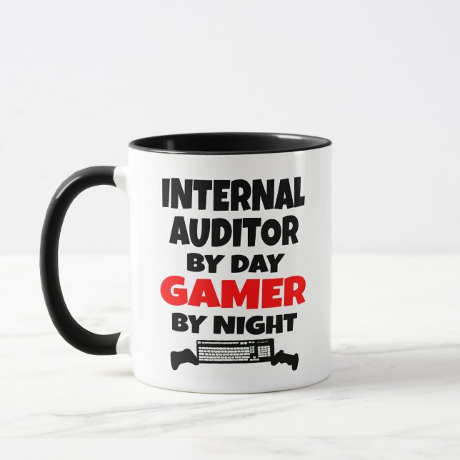 Caneca Gamer de Auditor Interno (Esquerda)