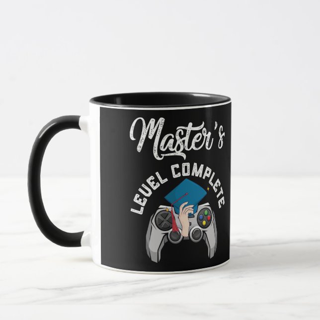 Caneca Gamer de graduação completa nível 2022 Master (Esquerda)
