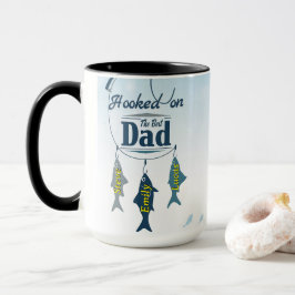 Caneca Gancho no Melhor Pai | Pai Pescador Personalizado