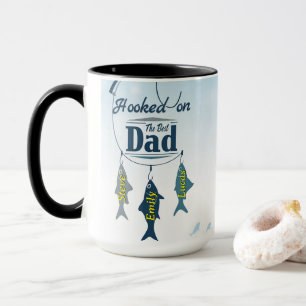 Caneca Gancho no Melhor Pai Pai Pescador Personalizado