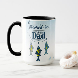 Caneca Gancho no Melhor Pai | Pai Pescador Personalizado