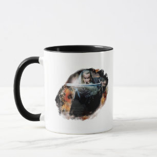 Caneca Gandalf Com Espada Em Batalha
