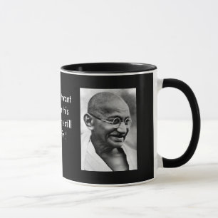 Caneca Gandhi de sorriso