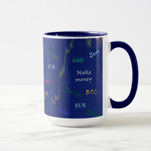 Caneca Ganhe dinheiro na Forex
