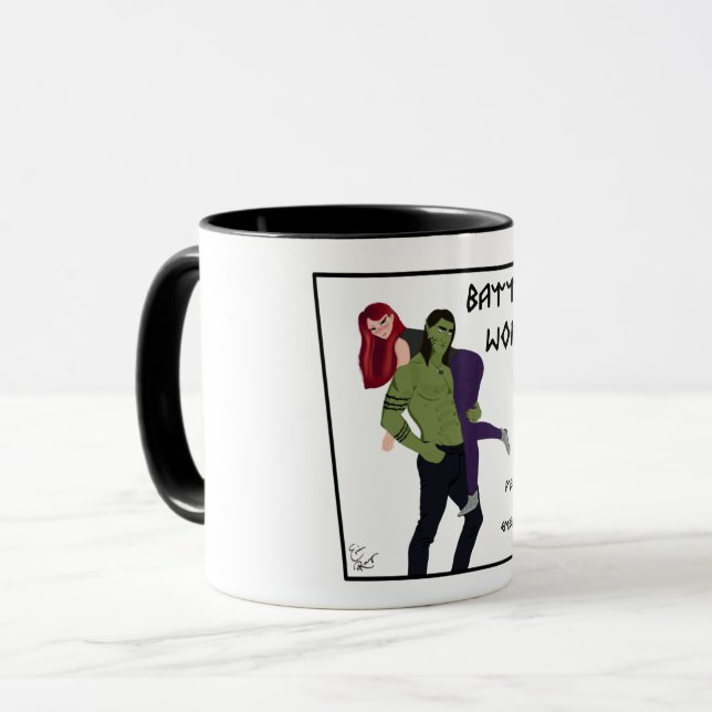Caneca Ganho da batalha (Frente Esquerda)