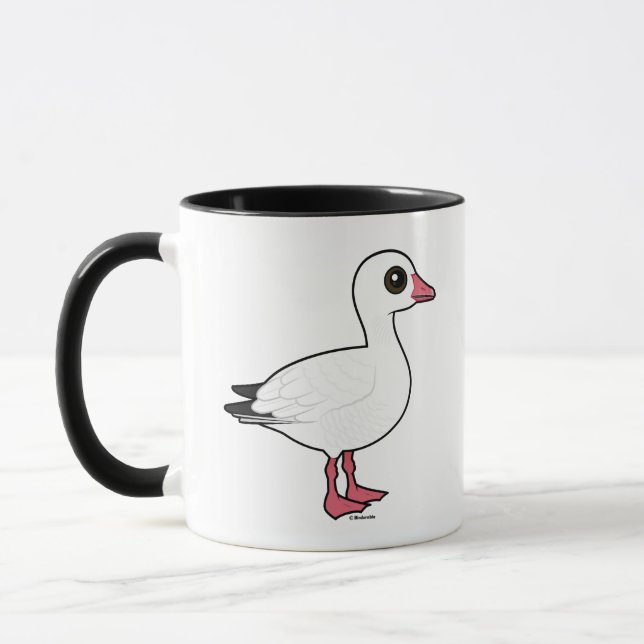 Caneca Ganso de Neve Birdormente (Esquerda)