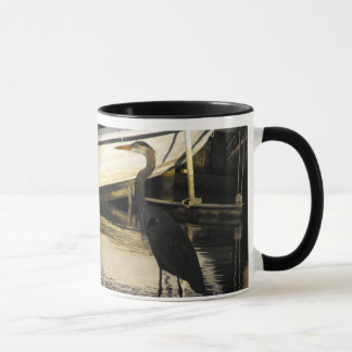 Caneca Garça-real de grande azul