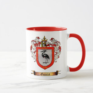 Caneca Garcia Casaco de Armas - Personalize o nome