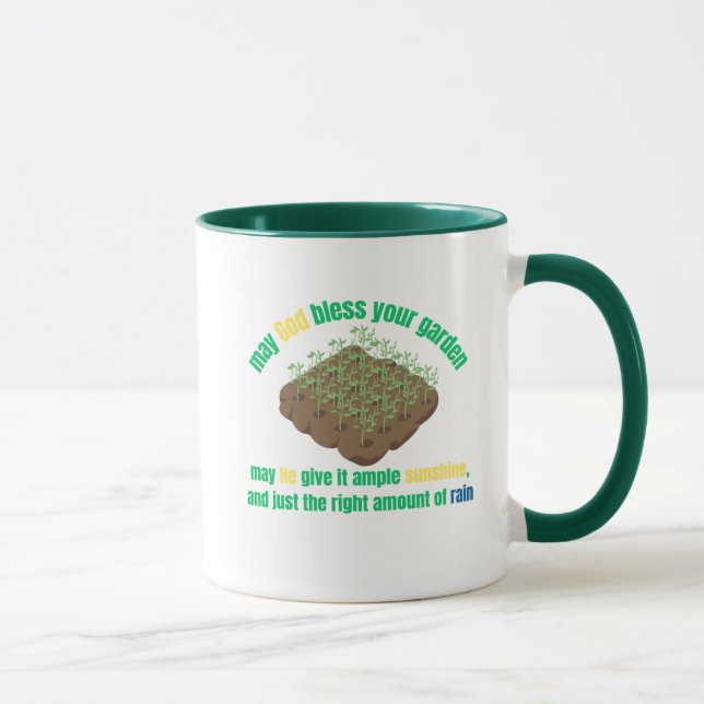 Caneca Gardening Garden Blessing Coffee Mug (Direita)