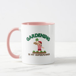 Caneca Gardening "Gardening Is My Superpower" Coffee Cup