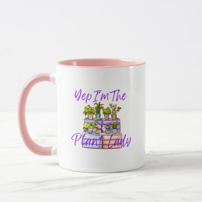 Caneca Gardening "Plant Lady" Coffee Mug  (Esquerda)
