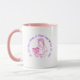 Caneca Gardening "Plant Lady" Coffee Mug 