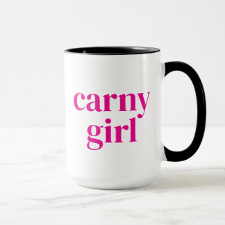 Caneca Garota Clássica do Parque de Diversões Grande