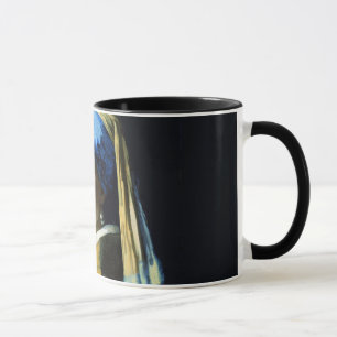 Caneca Garota Jan Vermeer Com Arte Barroca De Pérola