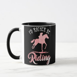 Caneca Garotas Cavaleiras, Eu PREFERENCIALMENTE Estar And