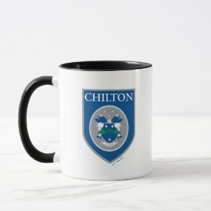 Caneca Garotas Gilmore  Crachá da Academia Chilton