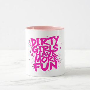 Caneca Garotas Sujas se Divertem Mais Mudder Garota de La