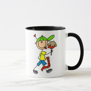 Caneca Garoto que Frequenta a Festa de Carnaval