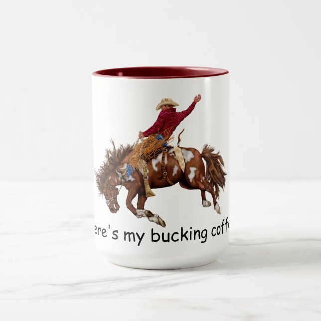 Caneca Garoto-vaqueiro que prende o Bronc (Centro)