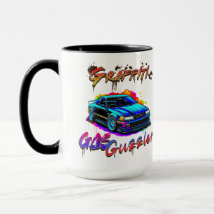 Caneca GAS GUZZLER DE grafite - VEÍCULO DE DRIFT