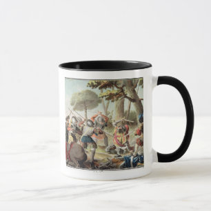 Caneca Gaston de Foix (1488-1512) massacrado na batalha