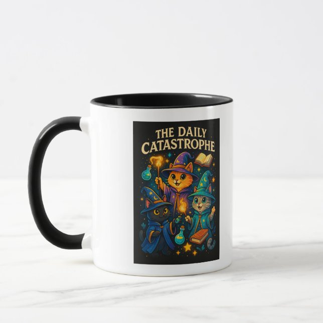 Caneca Gata de Gato/Catástrofe Diária (Esquerda)