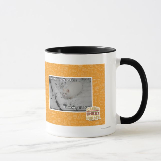 Caneca Gatinho 1 do discrição (Direita)