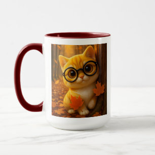 Caneca Gatinho Atrapalhado com Óculos