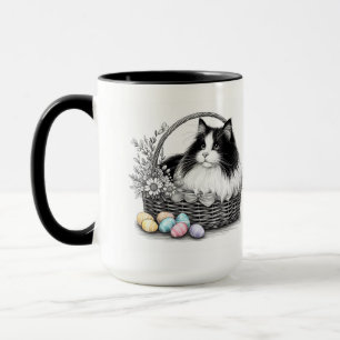 Caneca Gatinho Bonito páscoa